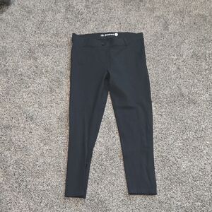 Betabrand Skinny-Leg | Classic Dress Pant Yoga Pants (Black)